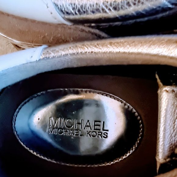 Michael Kors Sneakers Leather 10M Pytnon/Snake Print - Picture 5 of 7